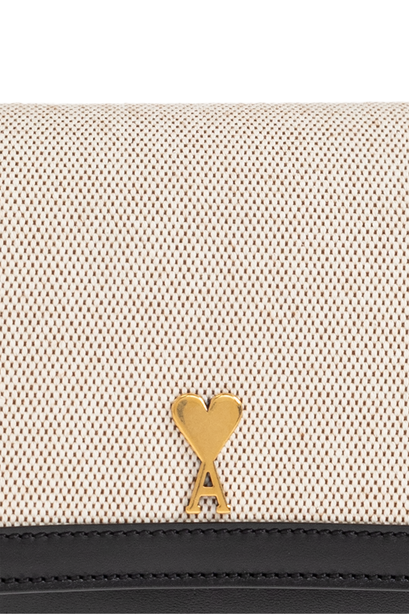 Cream Shoulder bag 'Paris Paris' Ami Alexandre Mattiussi - Vitkac